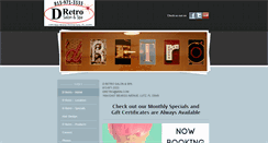 Desktop Screenshot of dretrosalonandspa.com